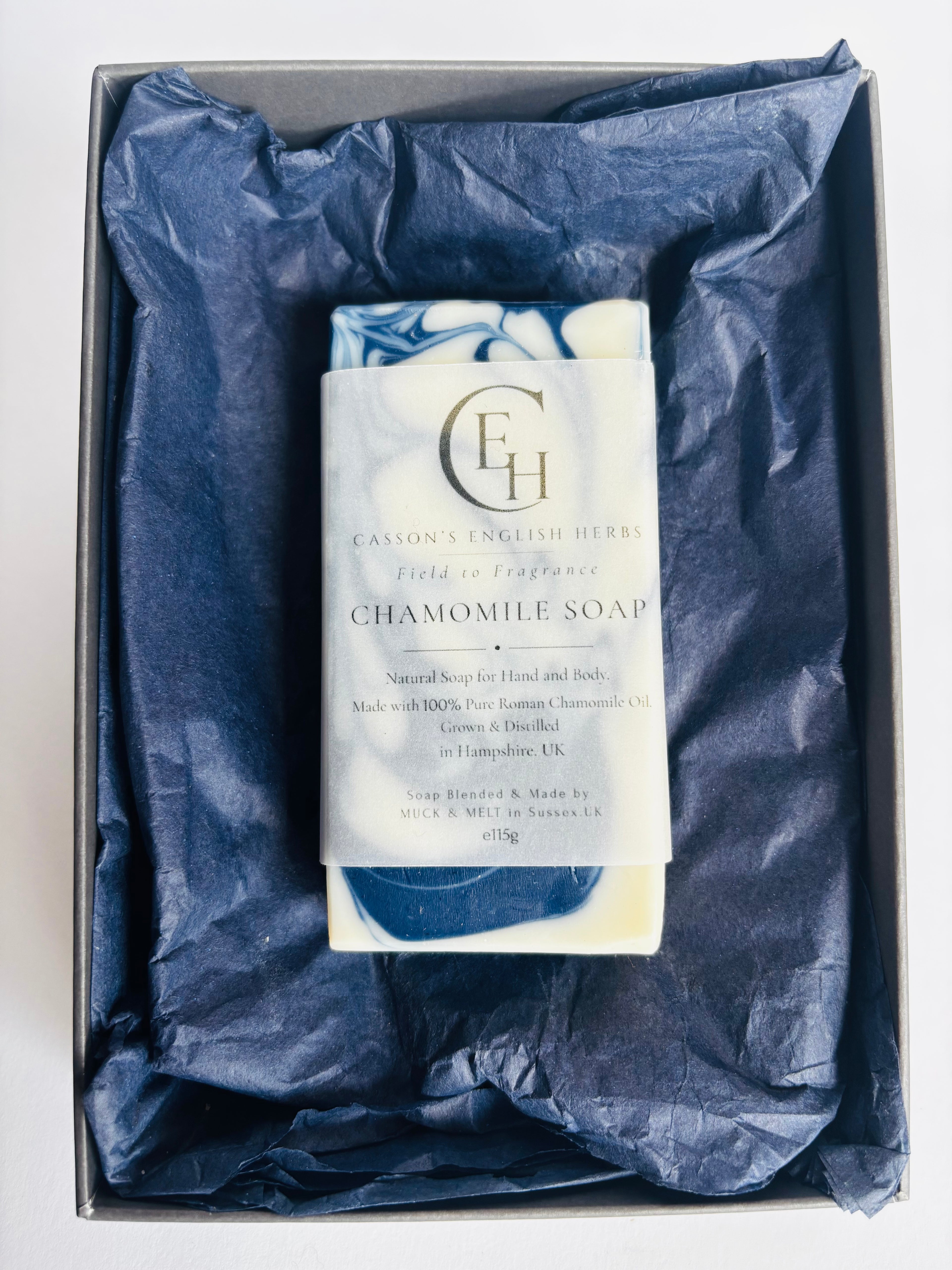 Natural Chamomile Soap - Big Bar 115g